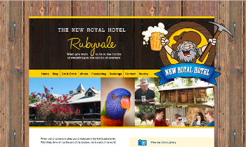 Rubyvale Hotel website